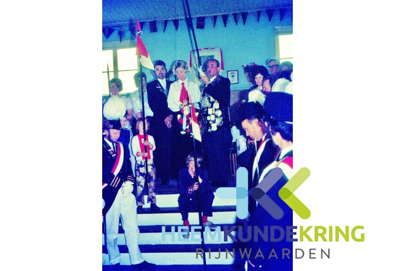 1972 Eendracht Maakt Macht Lobith Koningspaar EMM Lobith Arthur Wilde en W.J.M. Wilde -Reijers Coll HKR. (1)